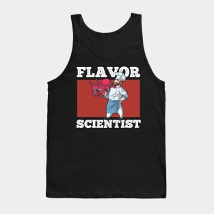 Flavor Scientist  Cooking Hat Funny Cook Chef    for a  Cook Tank Top